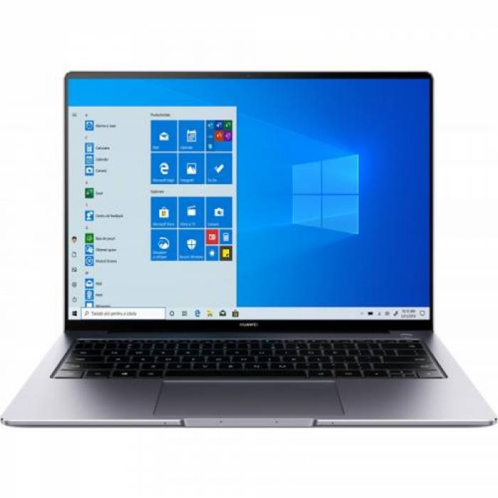 Laptop Huawei MateBook 14s, Intel Core i5-11300H, 14.2inch Touch, RAM 16GB, SSD 512GB, Intel Iris Xe Graphics, Windows 10, Gray