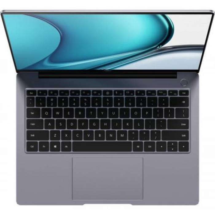 Laptop Huawei MateBook 14s, Intel Core i5-11300H, 14.2inch Touch, RAM 16GB, SSD 512GB, Intel Iris Xe Graphics, Windows 10, Gray