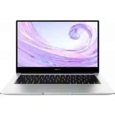 Laptop Huawei MateBook D 14, Intel Core i5-10210U, 14inch, RAM 8GB, SSD 512GB, Intel UHD Graphics, Windows 11, Silver