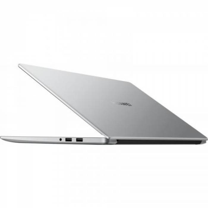 Laptop Huawei MateBook D 15, Intel Core i3-10110U, 15.6inch, RAM 8GB, SSD 256GB, Intel UHD Graphics, Windows 10, Silver