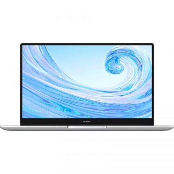 Laptop Huawei MateBook D 15, Intel Core i5-1135G7, 15.6inch, RAM 8GB, SSD 512GB, Intel UHD Graphics, Windows 11, Silver