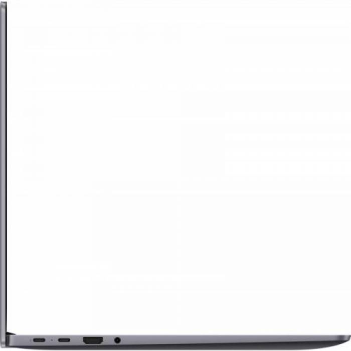 Laptop Huawei MateBook D 16, Intel Core i7-12700H, 16inch, RAM 16GB, SSD 512GB, Intel Iris Xe Graphics, Windows 11, Space Gray