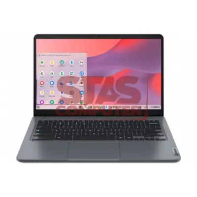 Laptop Lenovo 14e Chromebook Gen 3, Intel N100, 14inch Touch, RAM 8GB, eMMc 64GB, Intel UHD Graphics, ChromeOS, Storm Grey