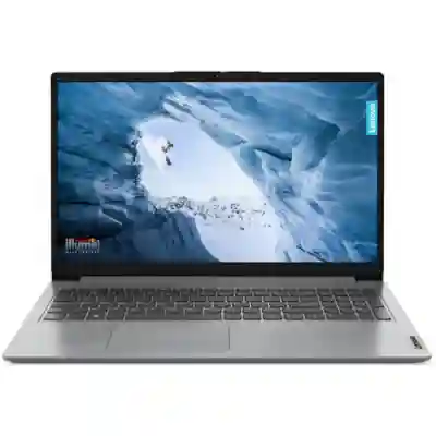 Laptop Lenovo IdeaPad 1 15IAU7, Intel Pentium Gold 8505, 15.6inch, RAM 8GB, SSD 256GB, Intel UHD Graphics, No OS, Cloud Grey