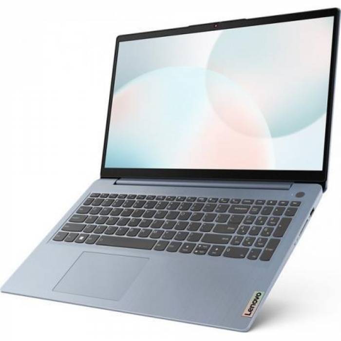 Laptop Lenovo IdeaPad 3 15ABA7, AMD Ryzen 5 5625U, 15.6inch, RAM 16GB, SSD 512GB, AMD Radeon Graphics,  No OS, Misty Blue