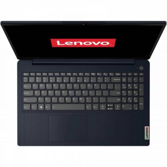 Laptop Lenovo IdeaPad 3 15ALC6, AMD Ryzen 3 5300U, 15.6inch, RAM 8GB, SSD 256GB, AMD Radeon Graphics, Windows 11 S, Abyss Blue