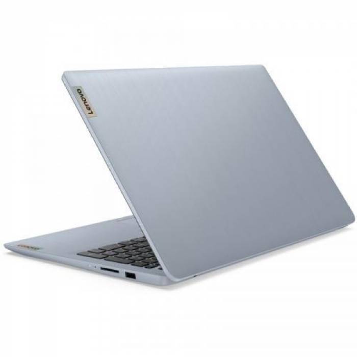 Laptop Lenovo IdeaPad 3 15IAU7, Intel Core i5-1235U, 15.6inch, RAM 16GB, SSD 512GB, Intel Iris Xe, No OS, Misty Blue