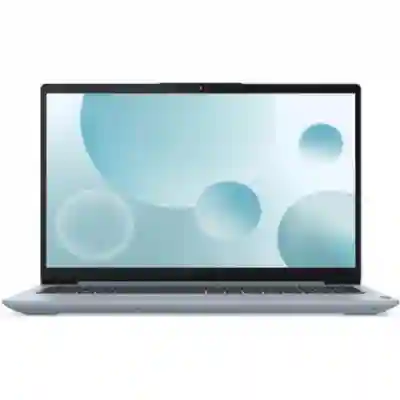 Laptop Lenovo IdeaPad 3 15IAU7, Intel Core i5-1235U, 15.6inch, RAM 16GB, SSD 512GB, Intel Iris Xe, No OS, Misty Blue