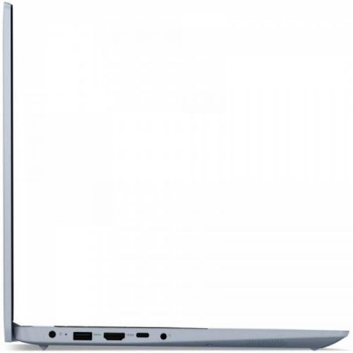 Laptop Lenovo IdeaPad 3 15IAU7, Intel Core i5-1235U, 15.6inch, RAM 16GB, SSD 512GB, Intel Iris Xe, No OS, Misty Blue