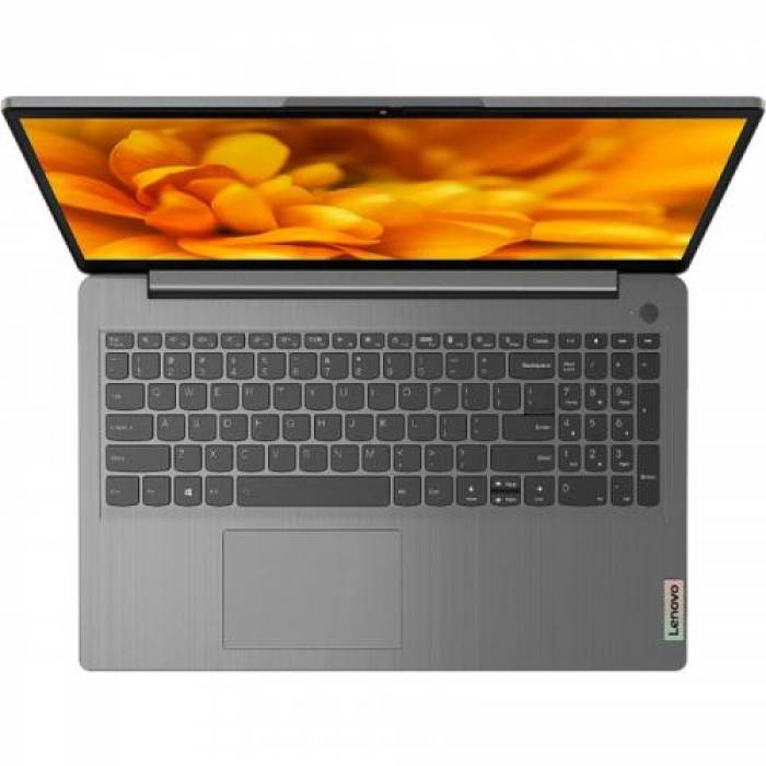 Laptop Lenovo IdeaPad 3 15ITL6, Intel Core i3-1115G4, 15.6inch, RAM 4GB, SSD 256GB, Intel UHD Graphics, No OS, Arctic Grey