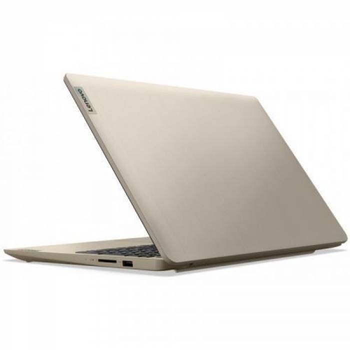 Laptop Lenovo IdeaPad 3 15ITL6, Intel Core i3-1115G4, 15.6inch, RAM 4GB, SSD 256GB, Intel UHD Graphics, No OS, Sand