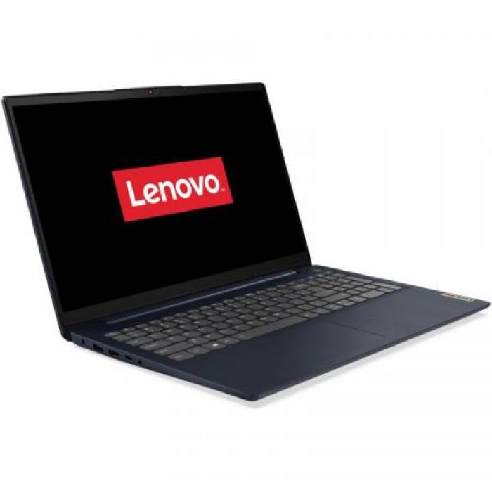 Laptop Lenovo IdeaPad 3 15ITL6, Intel Core i5-1135G7, 15.6inch, RAM 12GB, SSD 512GB, Intel Iris Xe Graphics, No OS, Abyss Blue