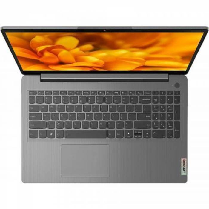 Laptop Lenovo IdeaPad 3 15ITL6, Intel Core i5-1135G7, 15.6inch, RAM 8GB, SSD 512GB, Intel Iris Xe Graphics, No OS, Arctic Grey