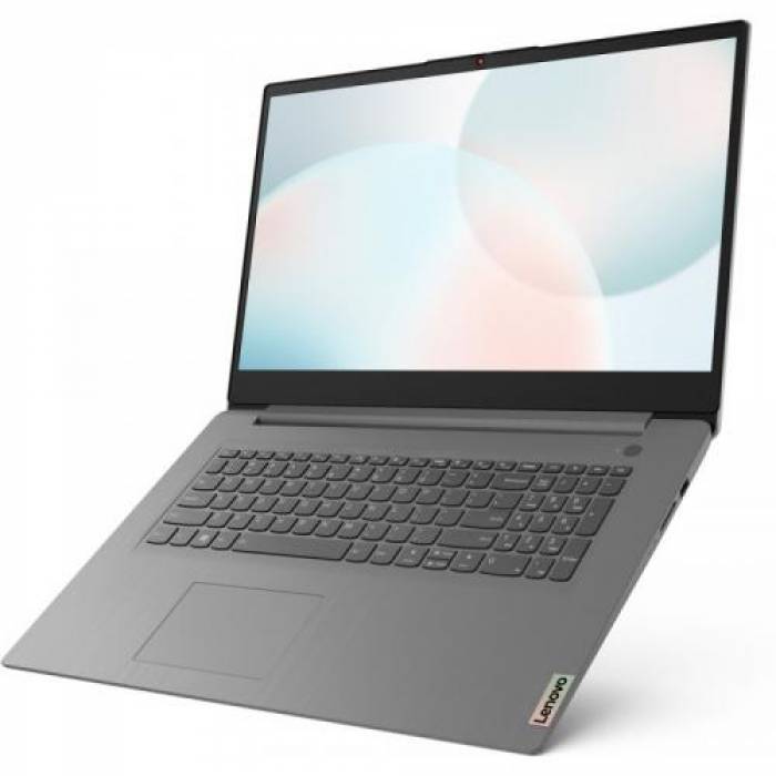 Laptop Lenovo IdeaPad 3 17ABA7,  AMD Ryzen 5 5625U, 17.3inch, RAM 16GB, SSD 512GB, AMD Radeon Graphics, No OS, Arctic Grey