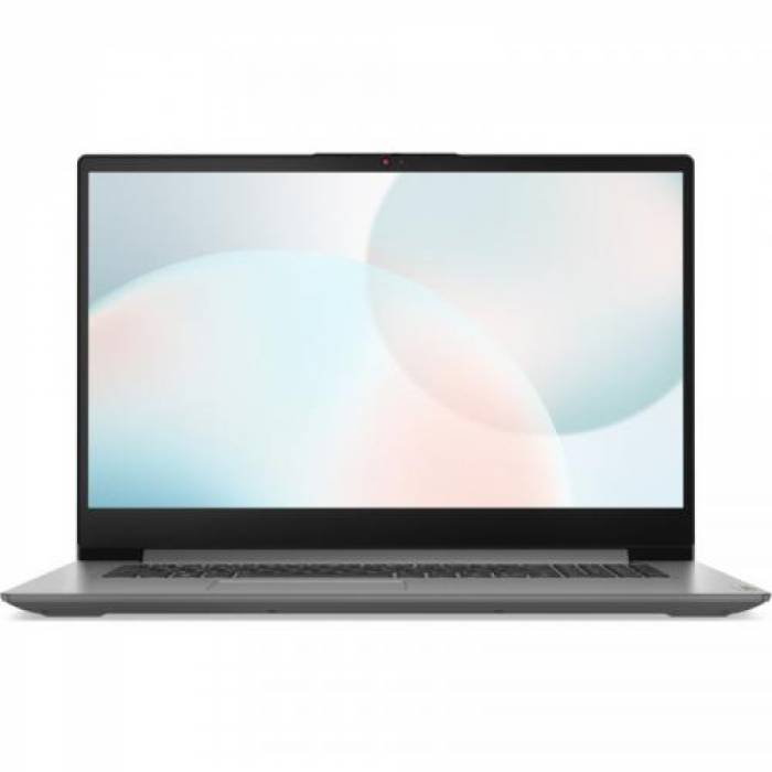 Laptop Lenovo IdeaPad 3 17ABA7,  AMD Ryzen 5 5625U, 17.3inch, RAM 16GB, SSD 512GB, AMD Radeon Graphics, No OS, Arctic Grey