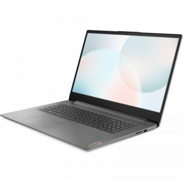 Laptop Lenovo IdeaPad 3 17ABA7,  AMD Ryzen 5 5625U, 17.3inch, RAM 16GB, SSD 512GB, AMD Radeon Graphics, No OS, Arctic Grey