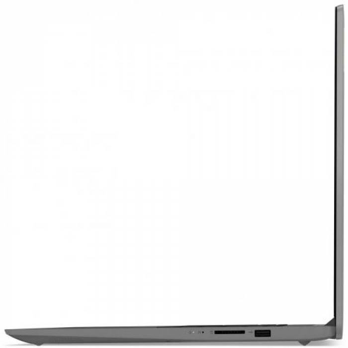 Laptop Lenovo IdeaPad 3 17ALC6, Ryzen 7 5700U, 17.3inch, RAM 8GB, SSD 512GB, AMD Radeon Graphics, No OS, Arctic Grey