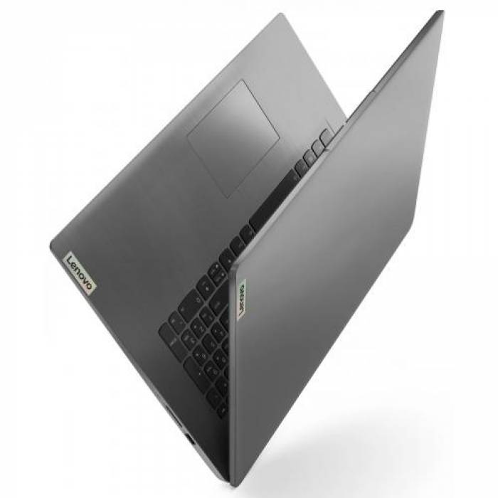 Laptop Lenovo IdeaPad 3 17ALC6, Ryzen 7 5700U, 17.3inch, RAM 8GB, SSD 512GB, AMD Radeon Graphics, No OS, Arctic Grey