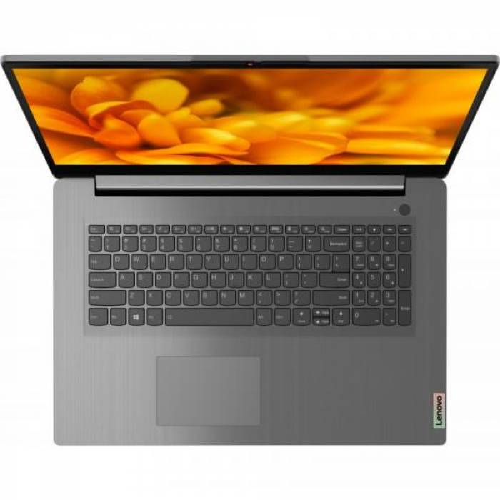 Laptop Lenovo IdeaPad 3 17ITL6, Intel Core i5-1155G7, 17.3inch, RAM 12GB, SSD 512GB, Intel Iris Xe Graphics, No OS, Arctic Grey