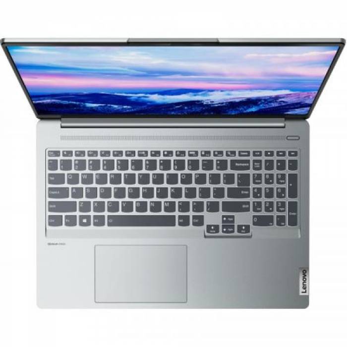 Laptop Lenovo IdeaPad 5 Pro 16ACH6, AMD Ryzen 9 5900HX, 16inch, RAM 32GB, SSD 1TB, nVidia GeForce RTX 3050 4GB, Free DOS, Cloud Grey