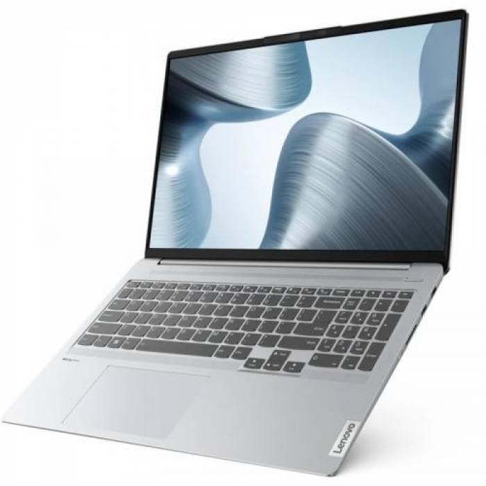 Laptop Lenovo IdeaPad 5 Pro 16IAH7, Intel Core i5-12500H, 16inch, RAM 16GB, SSD 512GB, Intel Iris Xe Graphics, No OS, Cloud Grey