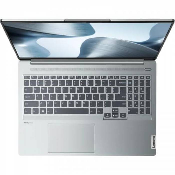 Laptop Lenovo IdeaPad 5 Pro 16IAH7, Intel Core i5-12500H, 16inch, RAM 16GB, SSD 512GB, Intel Iris Xe Graphics, No OS, Cloud Grey