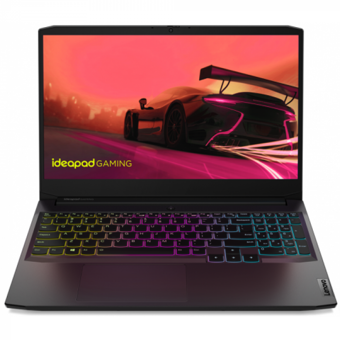 Laptop Lenovo IdeaPad Gaming 3 15ACH6, AMD Ryzen 5 5600H, 15.6inch, RAM 16GB, SSD 512GB, nVidia GeForce RTX 3050 4GB, Free DOS, Shadow Black