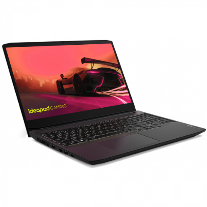 Laptop Lenovo IdeaPad Gaming 3 15ACH6, AMD Ryzen 5 5600H, 15.6inch, RAM 16GB, SSD 512GB, nVidia GeForce RTX 3050 4GB, Free DOS, Shadow Black