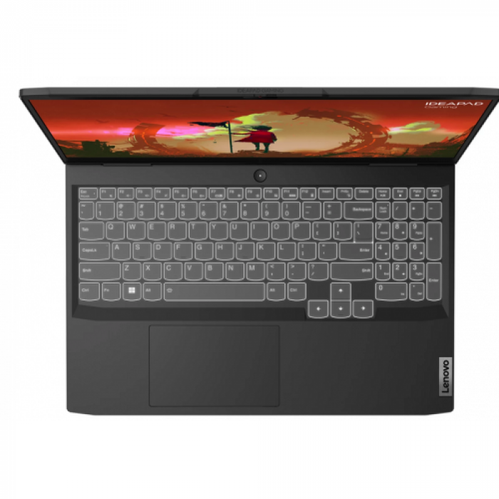 Laptop Lenovo IdeaPad Gaming 3 15ARH7, AMD Ryzen 5 6600H, 15.6inch, RAM 16GB, SSD 512GB, nVidia GeForce RTX 3050 Ti 4GB, No OS, Onyx Grey