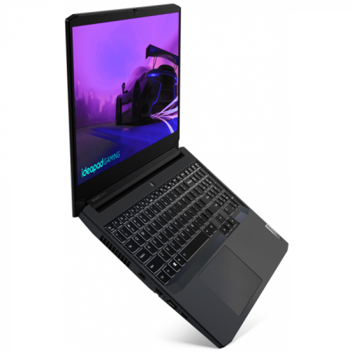 Laptop Lenovo IdeaPad Gaming 3 15IHU6, Intel Core i5-11320H, 15.6inch, RAM 8GB, SSD 256GB, nVidia GeForce GTX 1650 4GB, No OS, Shadow Black