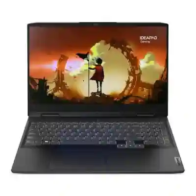 Laptop Lenovo IdeaPad Gaming 3 16ARH7, AMD Ryzen 7 6800H, 16inch RAM 16GB, SSD 512GB, nVidia GeForce 3050 Ti, No OS, Onyx Grey