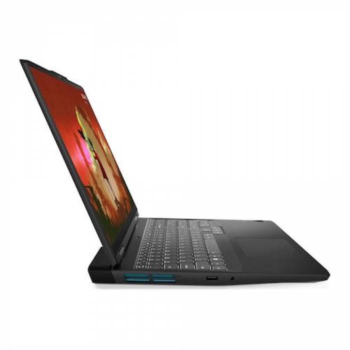 Laptop Lenovo IdeaPad Gaming 3 16ARH7, AMD Ryzen 7 6800H, 16inch RAM 16GB, SSD 512GB, nVidia GeForce 3050 Ti, No OS, Onyx Grey