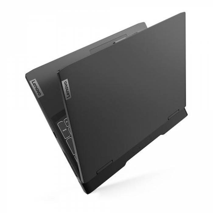 Laptop Lenovo IdeaPad Gaming 3 16ARH7, AMD Ryzen 7 6800H, 16inch RAM 16GB, SSD 512GB, nVidia GeForce 3050 Ti, No OS, Onyx Grey