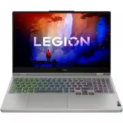 Laptop Lenovo Legion 5 15ARH7H, AMD Ryzen 7 6800H, 15.6inch, RAM 16GB, SSD 512GB, nVidia GeForce RTX 3070 8GB, No OS, Cloud Grey
