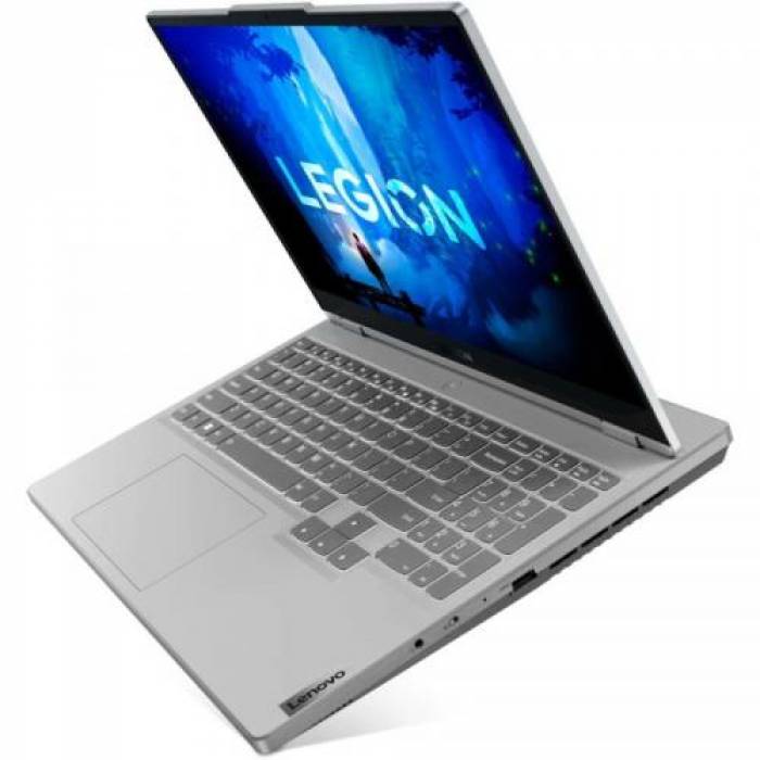 Laptop Lenovo Legion 5 15IAH7H, Intel Core i5-12500H, 15.6 inch, RAM 16GB, SSD 512GB, nVidia GeForce RTX 3060 6GB, No OS, Storm Grey