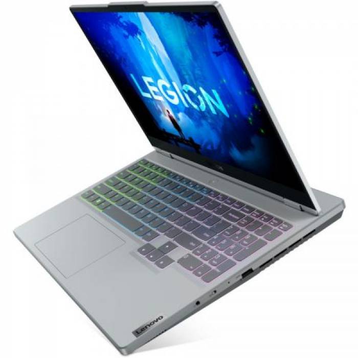 Laptop Lenovo Legion 5 15IAH7H, Intel Core i5-12500H, 15.6 inch, RAM 32GB, SSD 512GB, nVidia GeForce RTX 3060 6GB, No OS, Cloud Grey