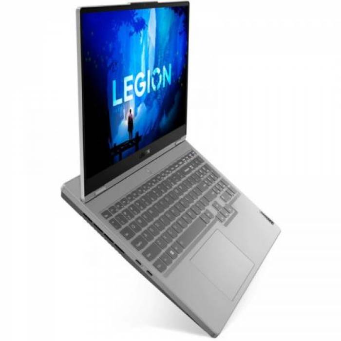 Laptop Lenovo Legion 5 15IAH7H, Intel Core i7-12700H, 15.6 inch, RAM 16GB, SSD 512GB, nVidia GeForce RTX 3060 6GB, No OS, Cloud Grey