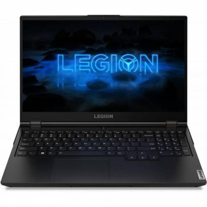 Laptop Lenovo Legion 5 15IMH05, Intel Core i5-10500H, 15.6inch, RAM 8GB, SSD 256GB, nVidia GeForce RTX 3050 4GB, Free DOS, Phantom Black