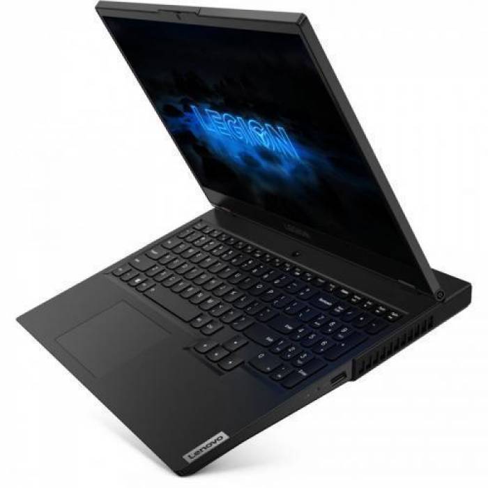 Laptop Lenovo Legion 5 15IMH05, Intel Core i5-10500H, 15.6inch, RAM 8GB, SSD 256GB, nVidia GeForce RTX 3050 4GB, Free DOS, Phantom Black