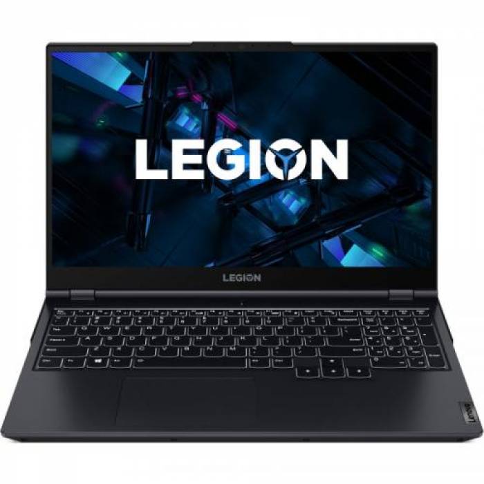 Laptop Lenovo Legion 5 15ITH6H, Intel Core i7-11800H, 15.6inch, RAM 16GB , SSD 1TB, nVidia GeForce RTX 3060 6GB, No OS, Phantom Blue