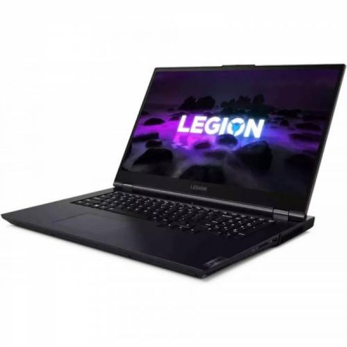 Laptop Lenovo Legion 5 17ACH6, AMD Ryzen 5 5600H, 17.3inch, RAM 16GB, SSD 512GB, nVidia GeForce RTX 3050 4GB, No OS, Phantom Blue