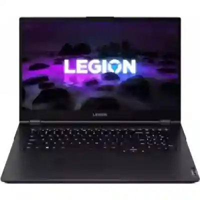 Laptop Lenovo Legion 5 17ACH6, AMD Ryzen 5 5600H, 17.3inch, RAM 16GB, SSD 512GB, nVidia GeForce RTX 3050 4GB, No OS, Phantom Blue