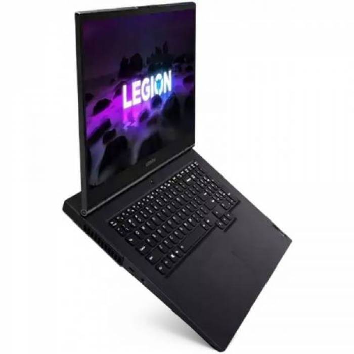 Laptop Lenovo Legion 5 17ACH6, AMD Ryzen 5 5600H, 17.3inch, RAM 16GB, SSD 512GB, nVidia GeForce RTX 3050 4GB, No OS, Phantom Blue