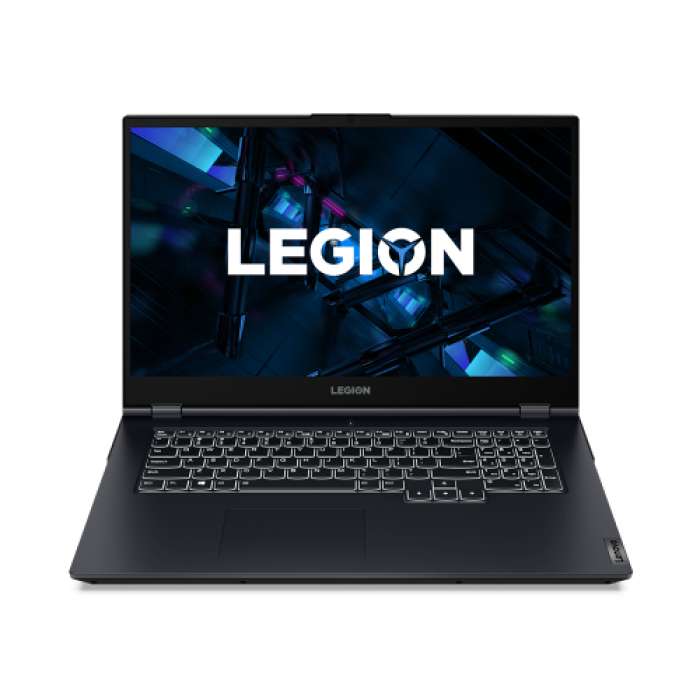 Laptop Lenovo Legion 5 17ITH6, Intel Core i5-11400H, 17.3inch, RAM 8GB, HDD 1TB + SSD 256GB, nVidia GeForce RTX 3050 4GB, Free DOS, Phantom Blue