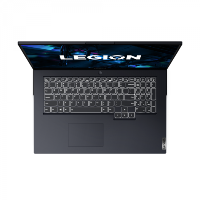 Laptop Lenovo Legion 5 17ITH6, Intel Core i5-11400H, 17.3inch, RAM 8GB, HDD 1TB + SSD 256GB, nVidia GeForce RTX 3050 4GB, Free DOS, Phantom Blue