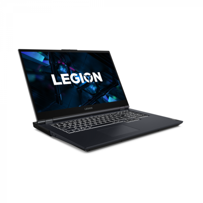 Laptop Lenovo Legion 5 17ITH6, Intel Core i5-11400H, 17.3inch, RAM 8GB, HDD 1TB + SSD 256GB, nVidia GeForce RTX 3050 4GB, Free DOS, Phantom Blue