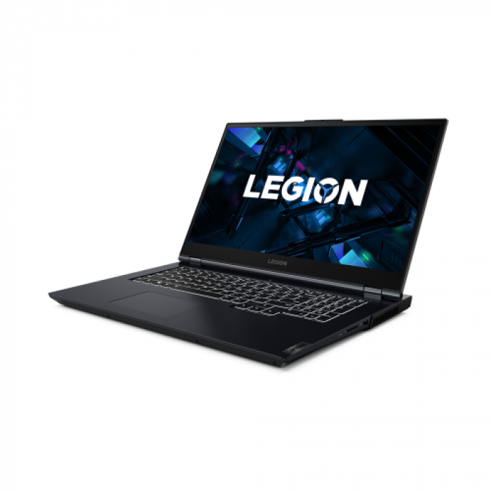 Laptop Lenovo Legion 5 17ITH6, Intel Core i5-11400H, 17.3inch, RAM 8GB, HDD 1TB + SSD 256GB, nVidia GeForce RTX 3050 4GB, Free DOS, Phantom Blue
