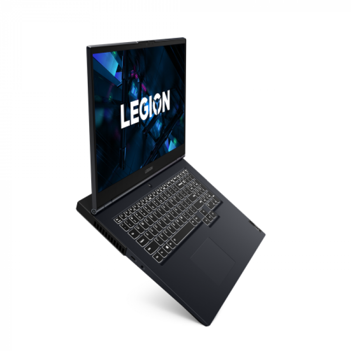 Laptop Lenovo Legion 5 17ITH6, Intel Core i5-11400H, 17.3inch, RAM 8GB, HDD 1TB + SSD 256GB, nVidia GeForce RTX 3050 4GB, Free DOS, Phantom Blue