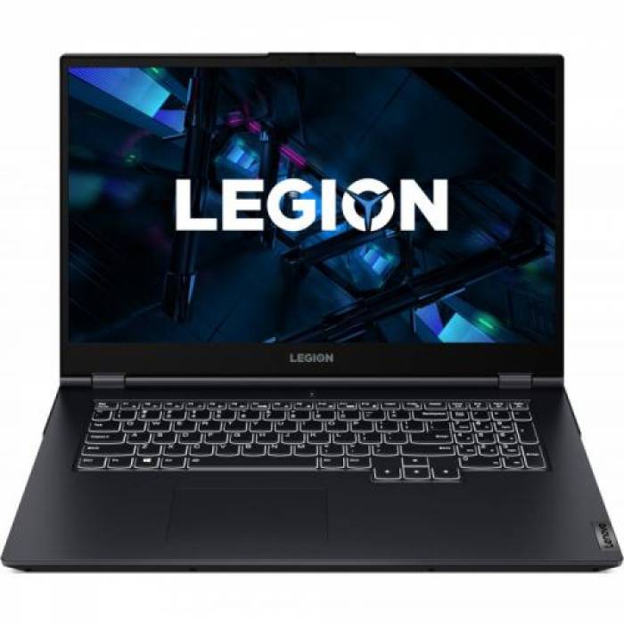 Laptop Lenovo Legion 5 17ITH6H, Intel Core i5-11400H, 17.3inch, RAM 16GB, SSD 1TB, nVidia GeForce RTX 3060 6GB, No OS, Phantom Blue