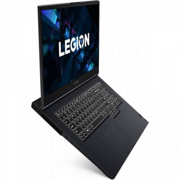 Laptop Lenovo Legion 5 17ITH6H, Intel Core i5-11400H, 17.3inch, RAM 16GB, SSD 1TB, nVidia GeForce RTX 3060 6GB, No OS, Phantom Blue